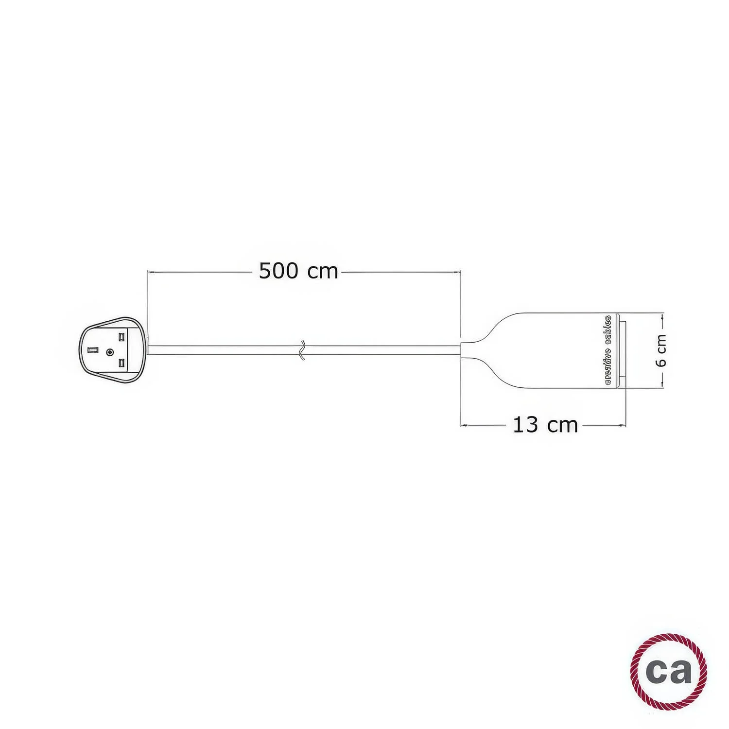 Snake Modulair Pastell, tragbare Außenleuchte, 5 m Textilkabel, IP65-Fassung und UK-Stecker – Senfgelb - Image 4
