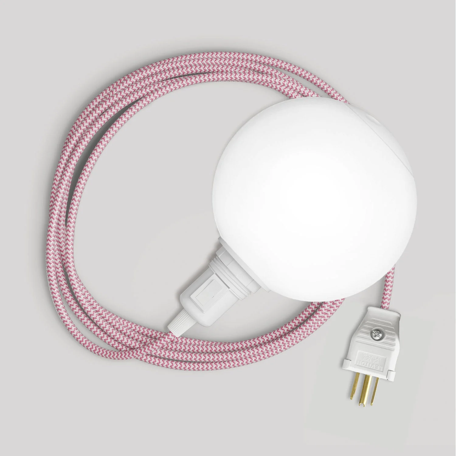 Snake Portable Lampe mit Schalter, Stecker und Unbreak-a-Ball bruchsicherem Schirm – RZ08