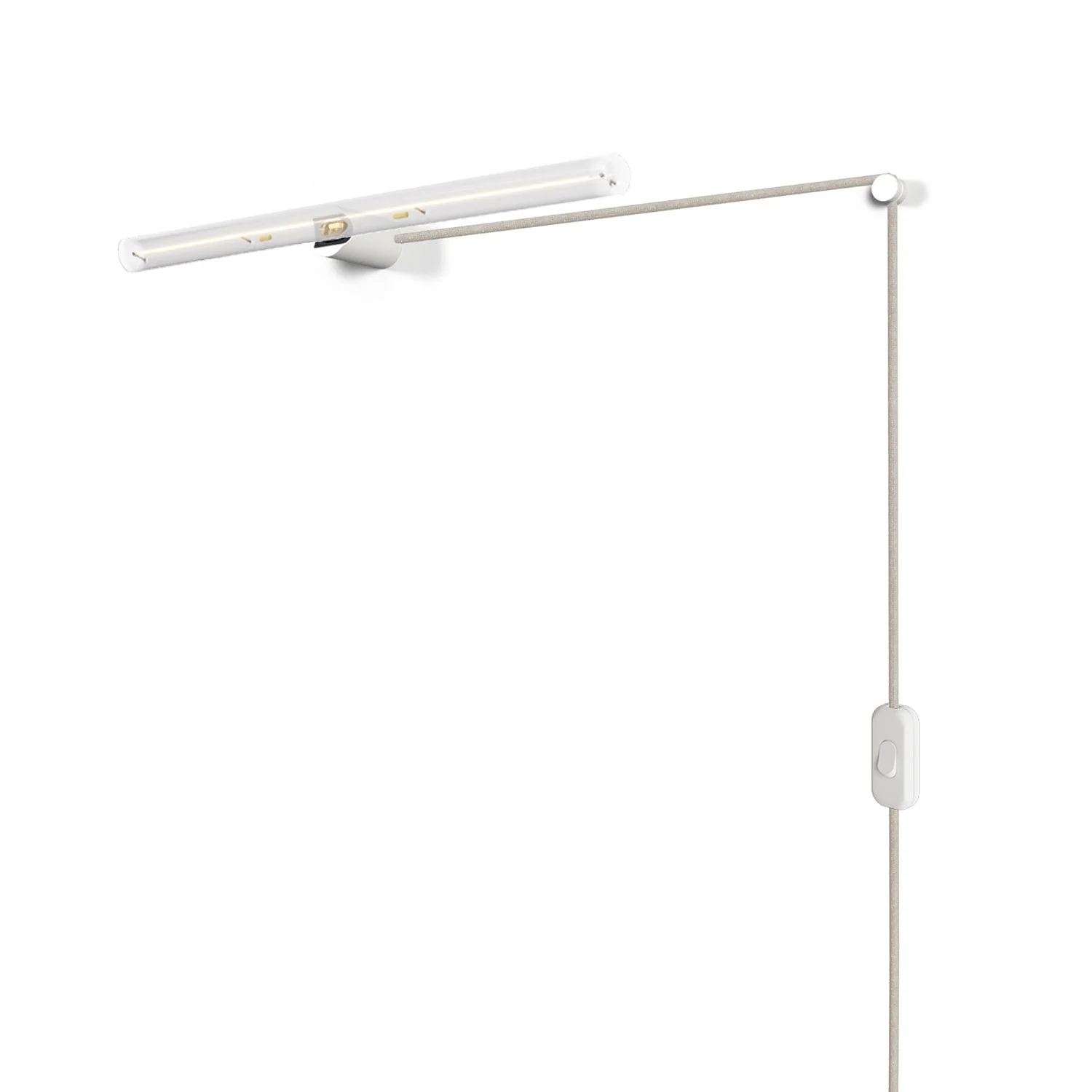 Lampe Spostaluce esse14 mit S14d-Fassung – Weiß