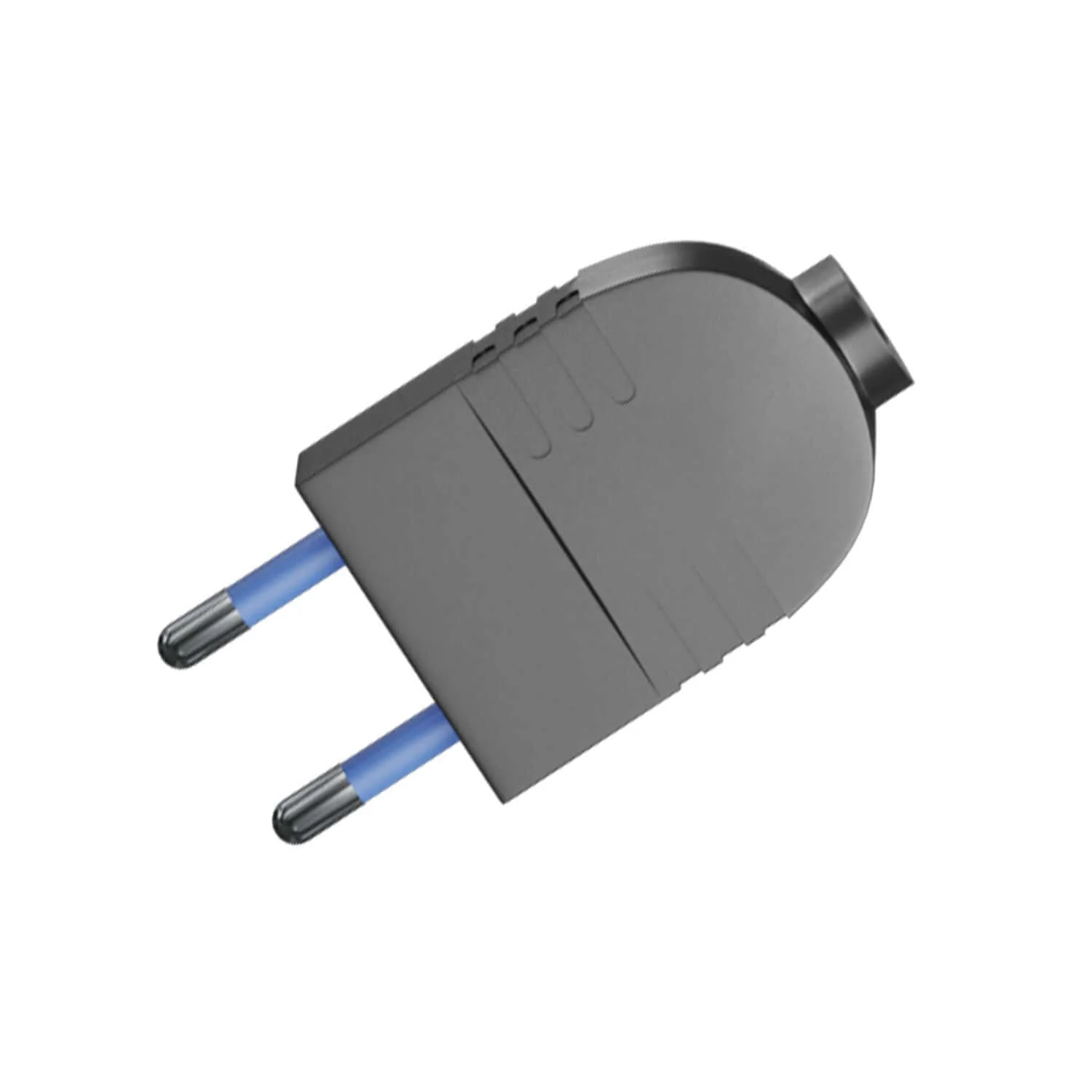 Stecker 2-polig 10 A – IMQ – Schwarz