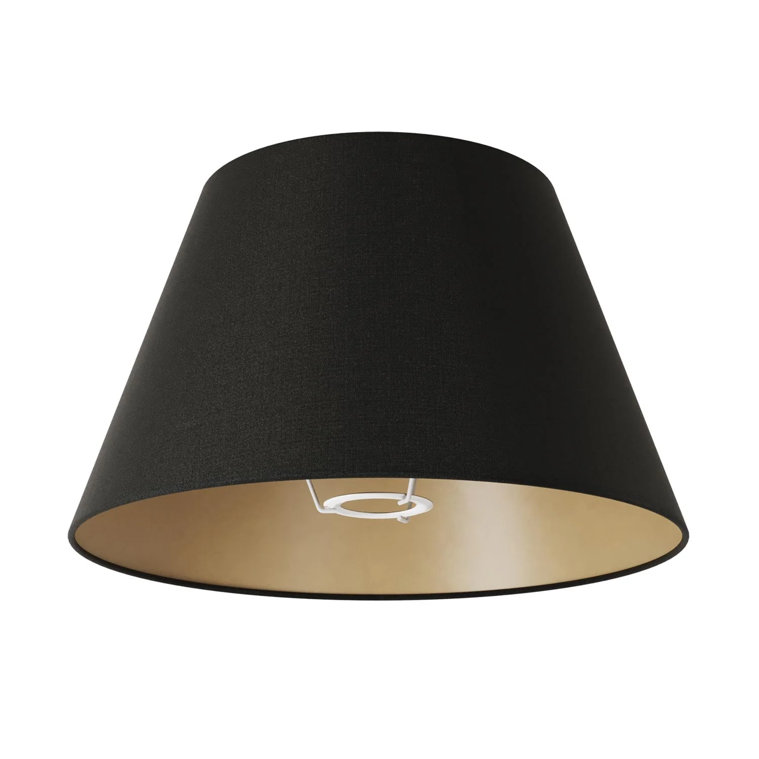 Stehlampe MAG-Y mit runder Metallbasis und Impero M-Lampenschirm – Schwarz - Image 4