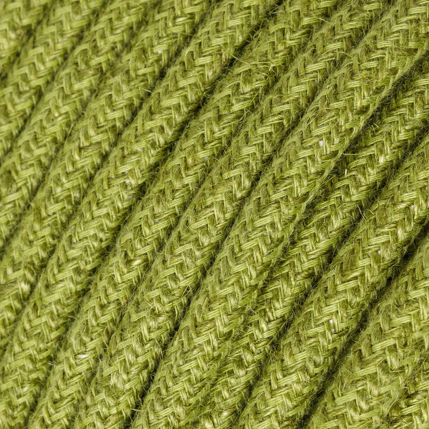 Textilkabel – Jute Green Hay RN23 – UL-zertifiziert - Image 2