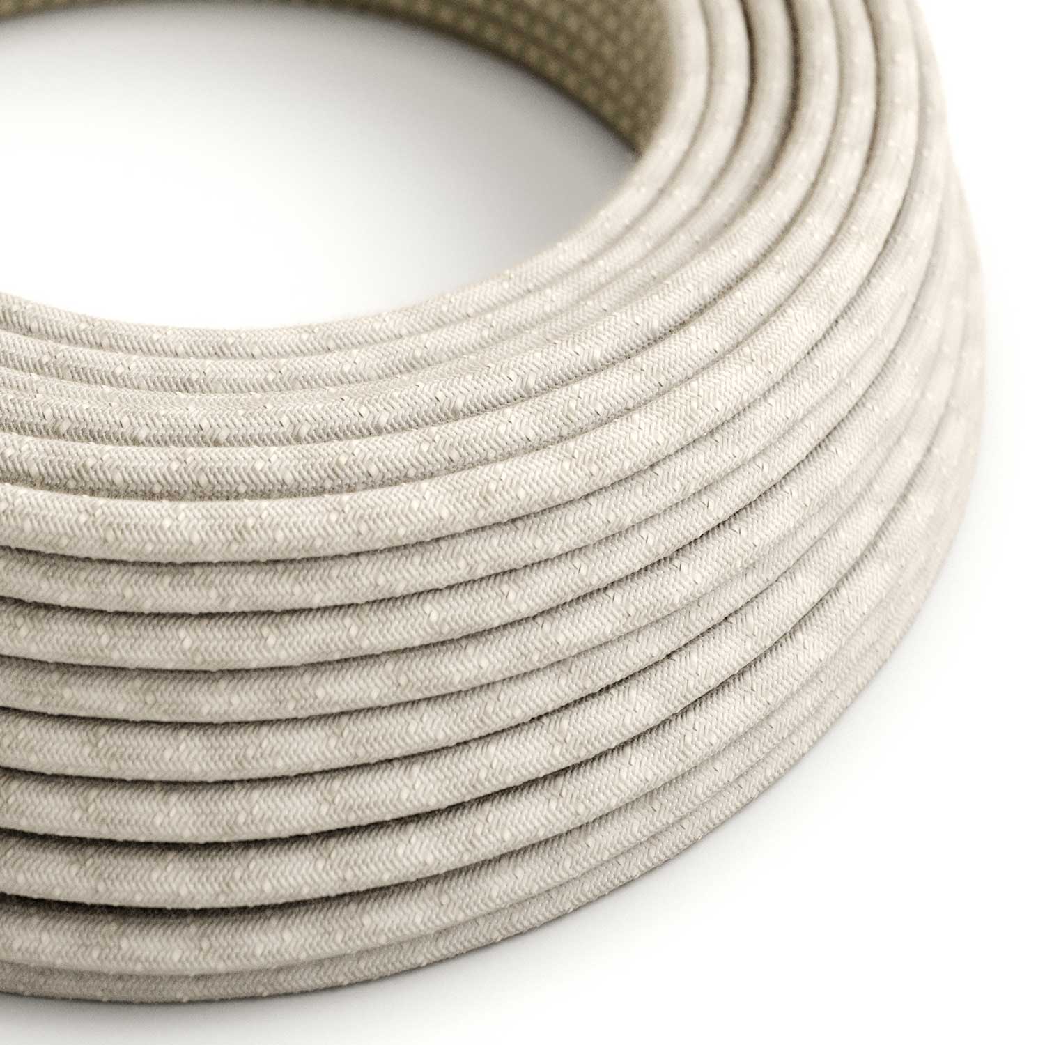 Textilkabel mit Naturleinenbezug RN01 – UL-gelistet