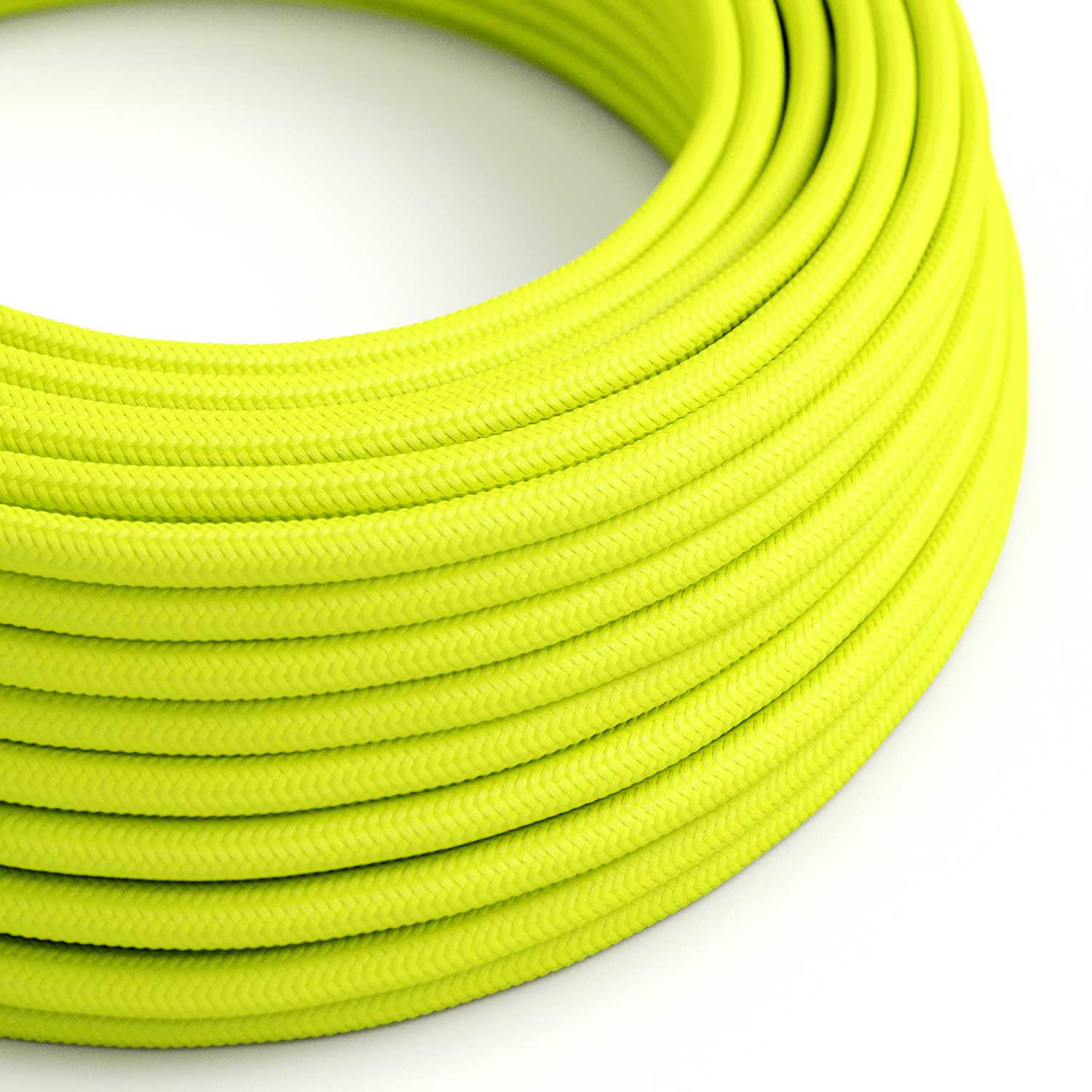 Textilkabel – Neon-Gelb RF10 – UL-gelistet