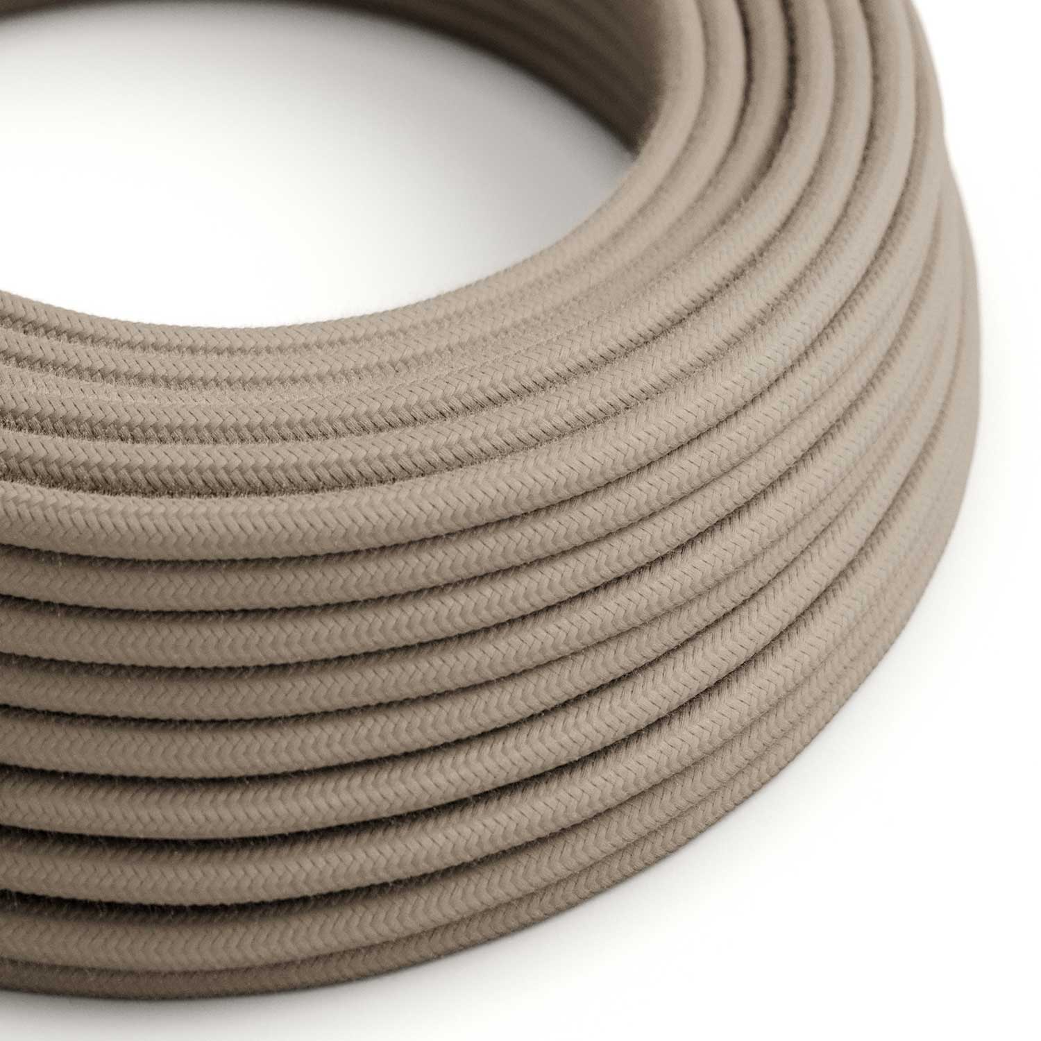 Mit Stoff ummanteltes Kabel – Dove Cotton RC43 – UL Listed