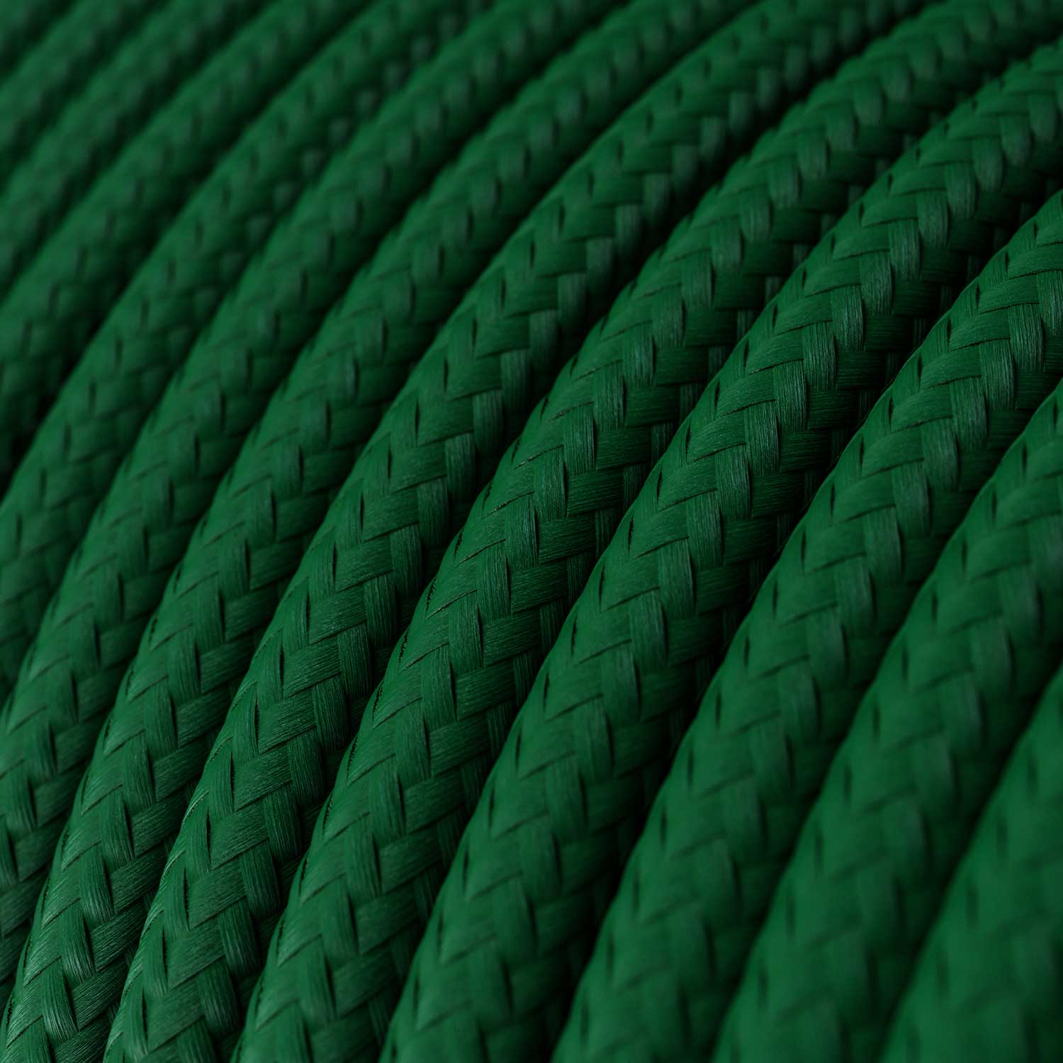 Textilkabel – Smaragdgrünes Rayon RM21 – UL Listed - Image 2