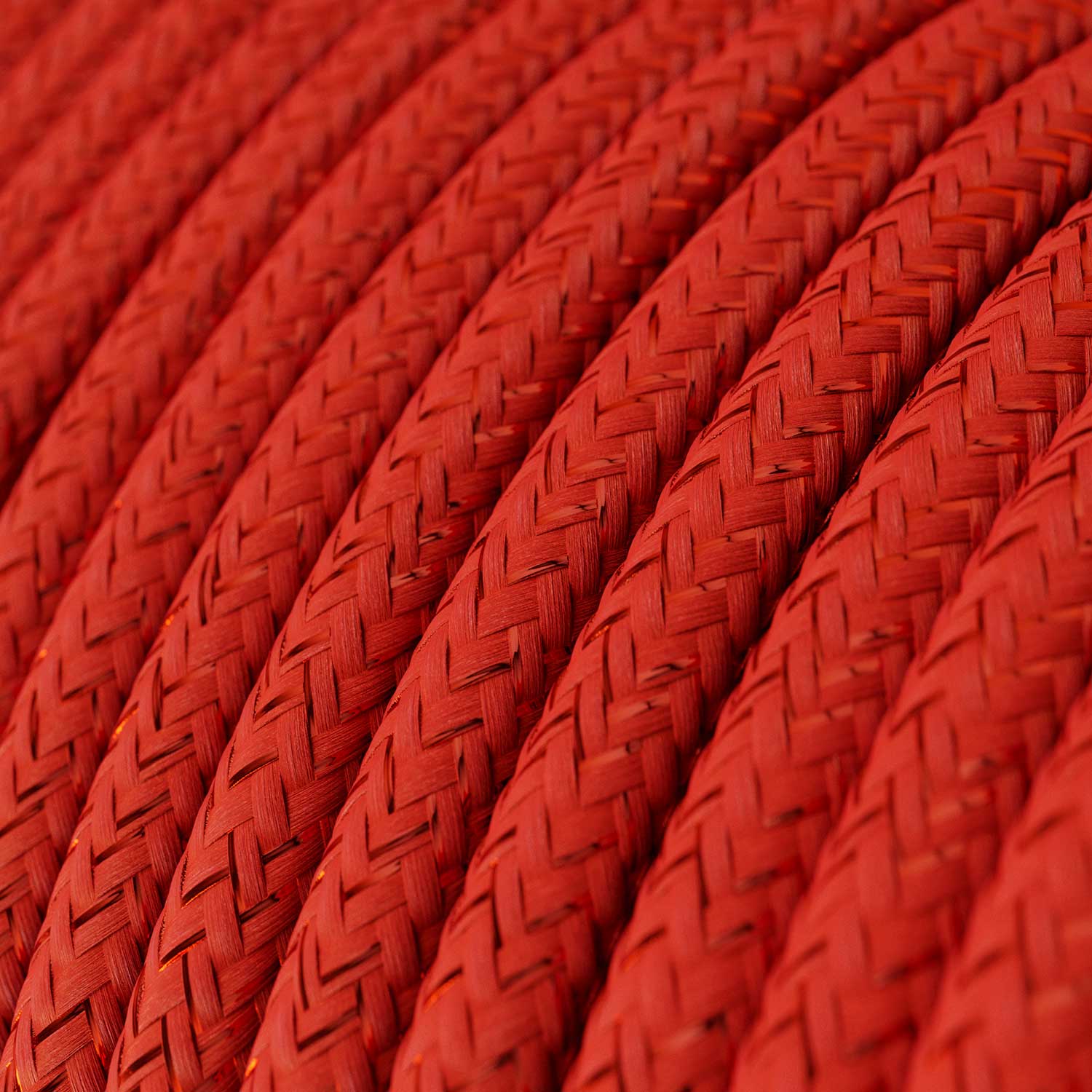 Textilkabel mit Glitzer – Rot RL09 – UL-gelistet - Image 2