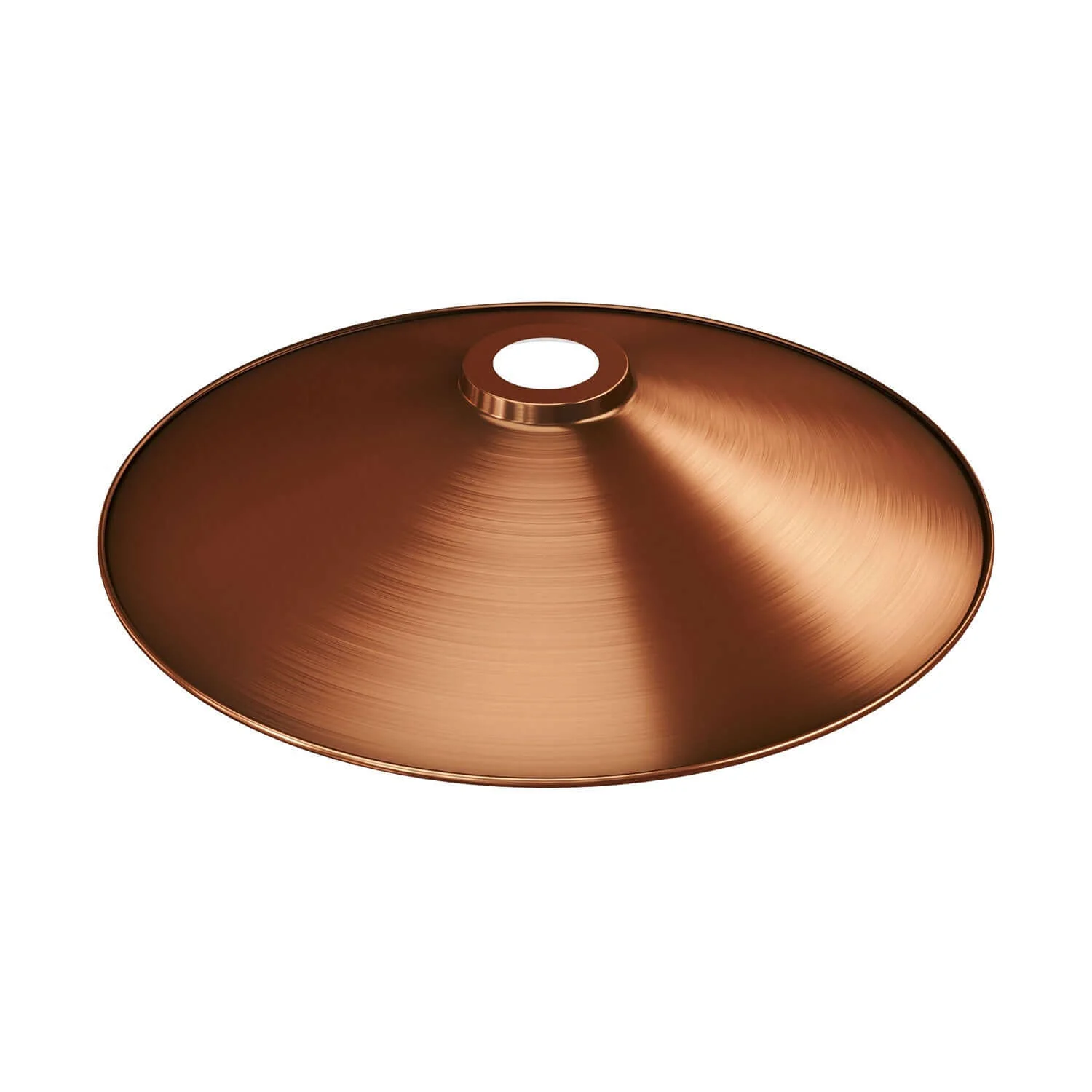 Lampenschirm Swing aus emailliertem Metall für Lampenfassungen E27 - Satin-Kupfer - Image 3