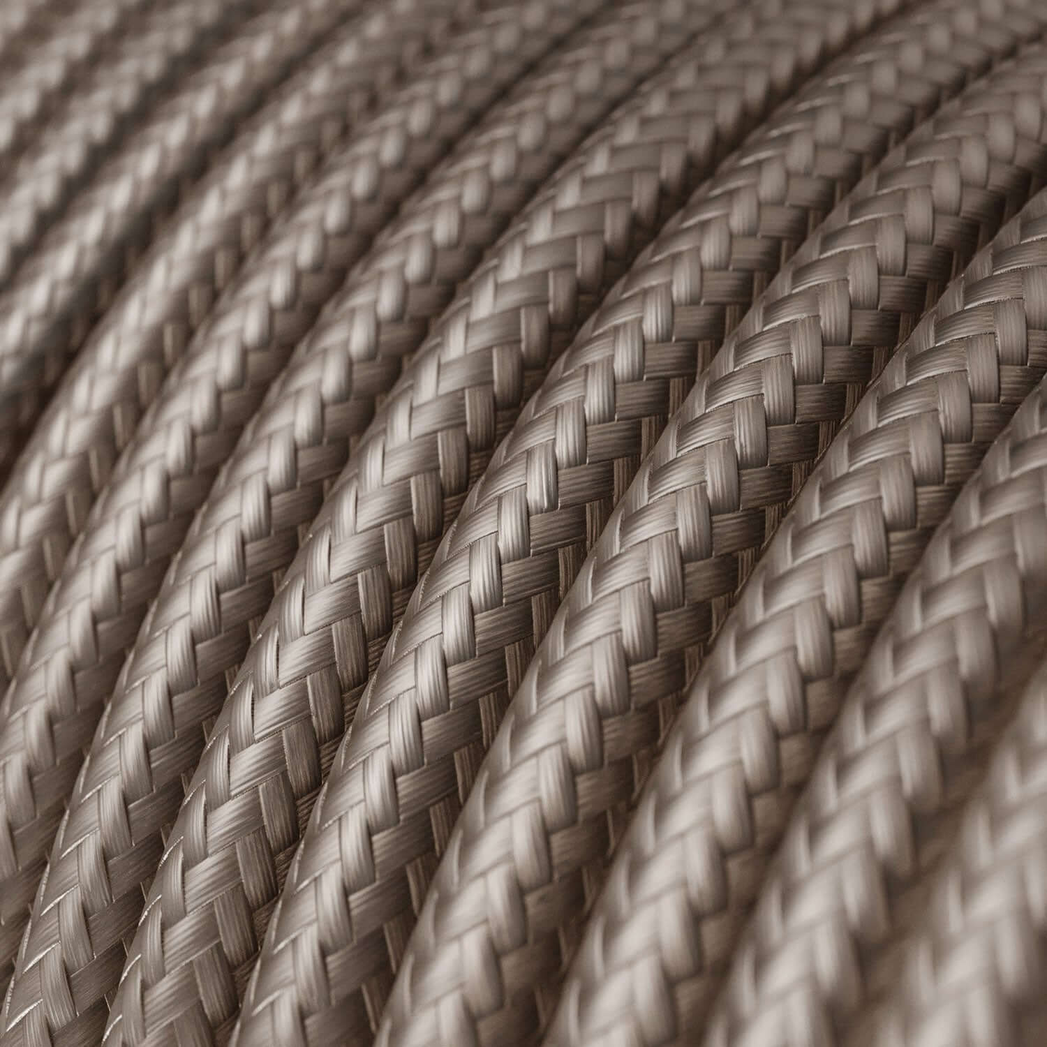 Glänzendes Textilkabel Cipria – Das Original Creative Cables, für sichtbare Designinstallationen – RM27 - Image 2