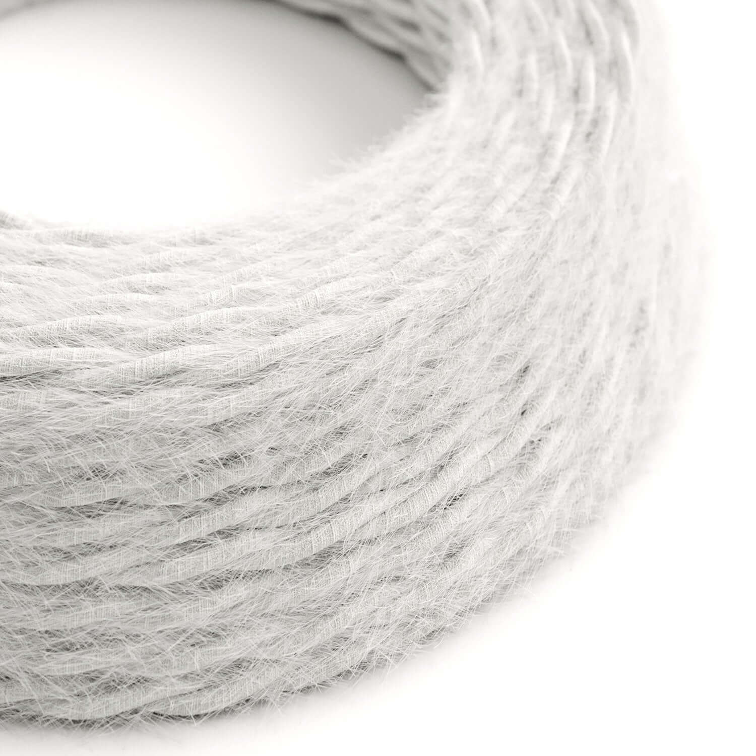 Textilkabel für Beleuchtung, Schneeweiß Marlene – Das Original Creative Cables, entwickelt für originelle Lampen – TP01