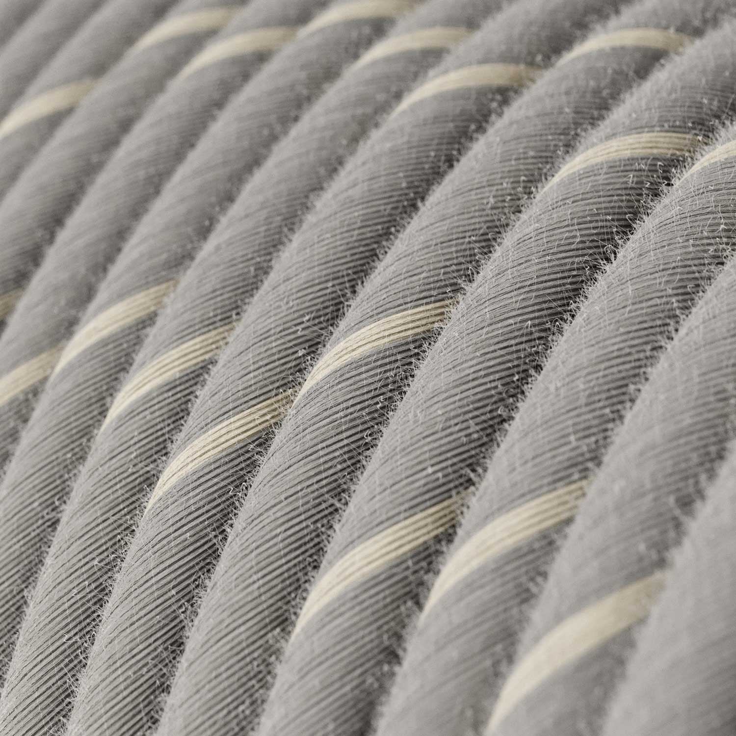 Textilkordel aus Baumwolle und Leinen Zabaione Vertigo – Das Original Creative Cables, für exklusive Lampen – ERD22 - Image 2