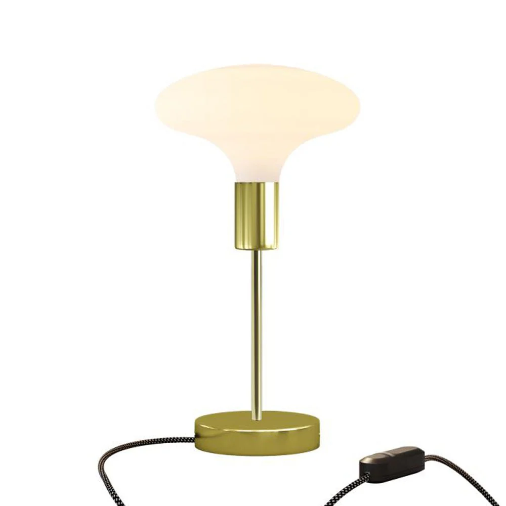 Tischlampe Alzaluce Idra aus Metall – Messing - Image 5