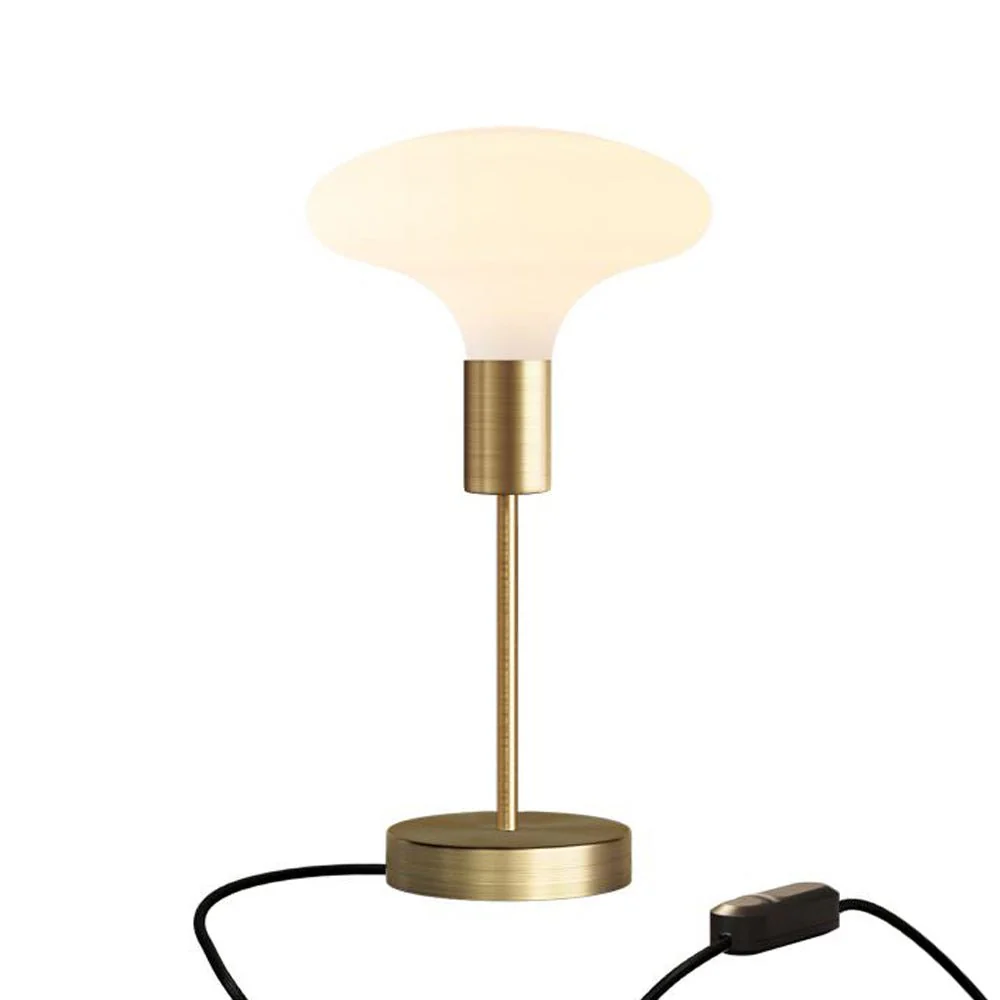 Tischleuchte Alzaluce Idra aus Metall – Satiniertes Bronze - Image 5