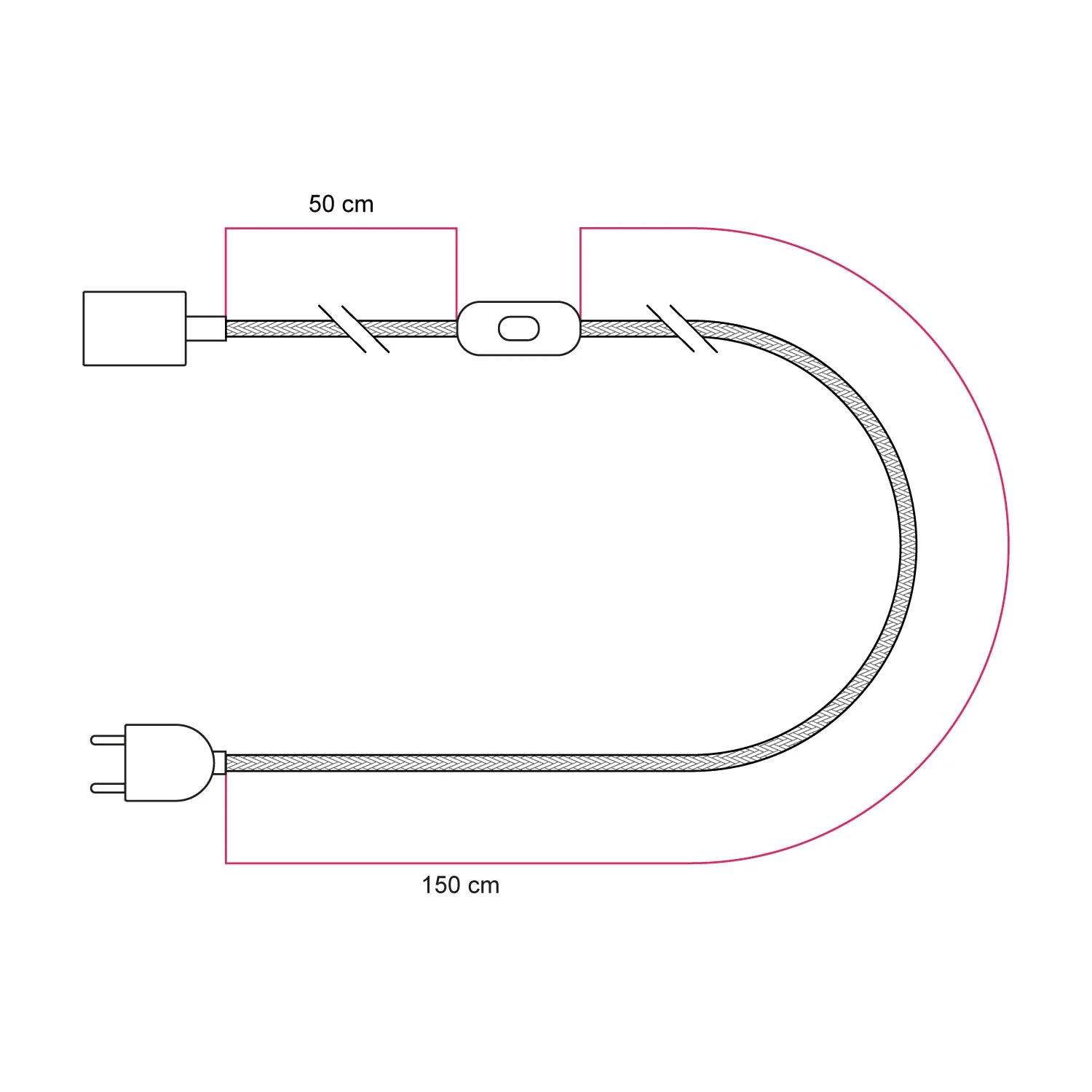 Tischlampe mit Erlenholz-Basis, klarer Glühbirne, RN06-Kabel und EU-Stecker - Image 7