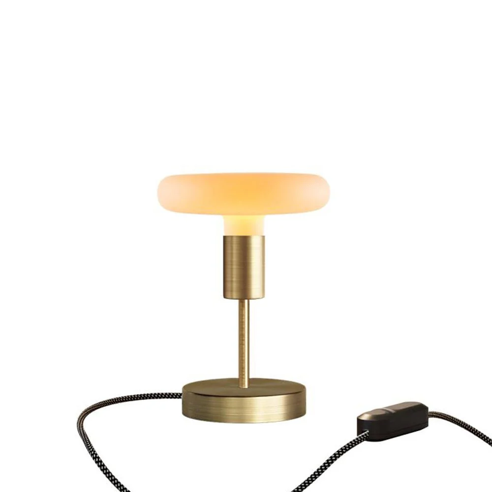Tischleuchte Alzaluce Dash aus Metall und UK-Stecker - Satiniertes Bronze - Image 5