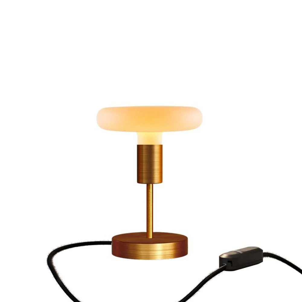 Tischleuchte Alzaluce Dash aus Metall mit UK-Stecker - Satin-Kupfer - Image 5