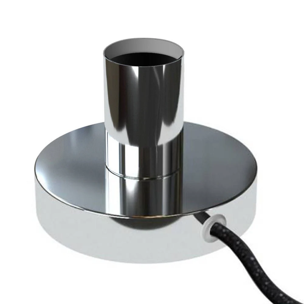 Posaluce – Tischlampe aus Metall – Chrom