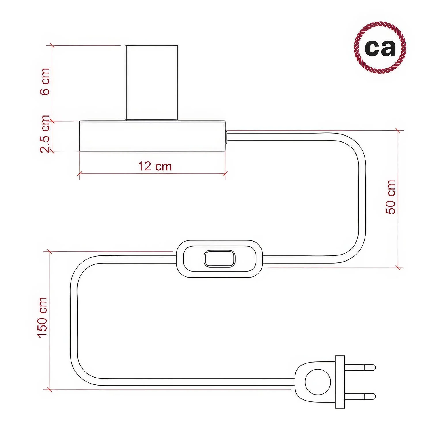 Tischlampe Posaluce Half Cup aus Metall - Messing - Image 4