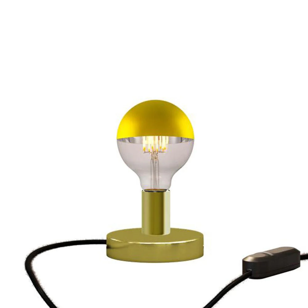 Tischlampe Posaluce Half Cup aus Metall - Messing - Image 5