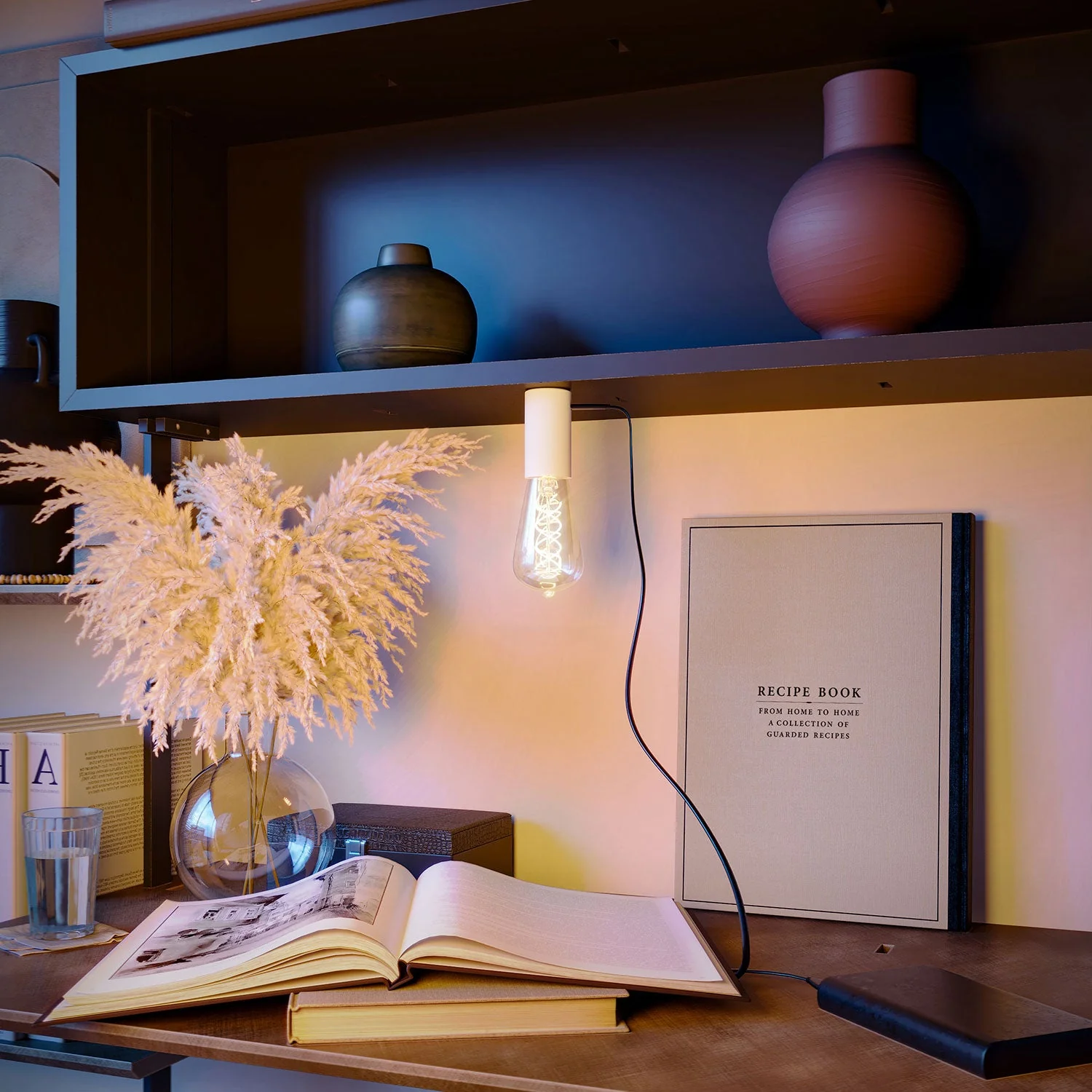Tragbare Lampe in Geschenkverpackung SI! mit 5 Volt – Mattweiß - Image 4