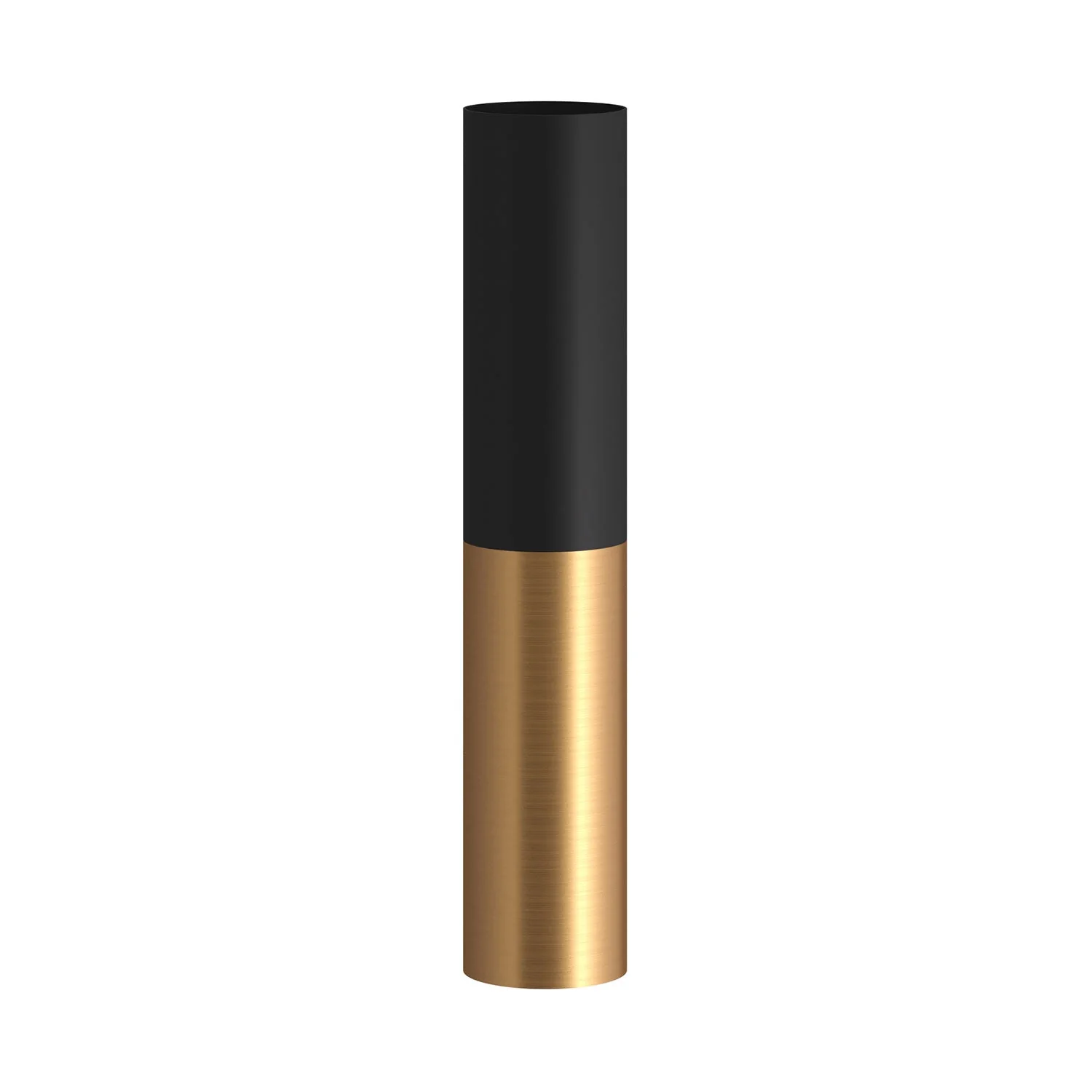 Tub-E14, Doppelt-Metallrohr für Strahler mit E14-Doppelfassung – Schwarz und Satin-Bronze - Image 3