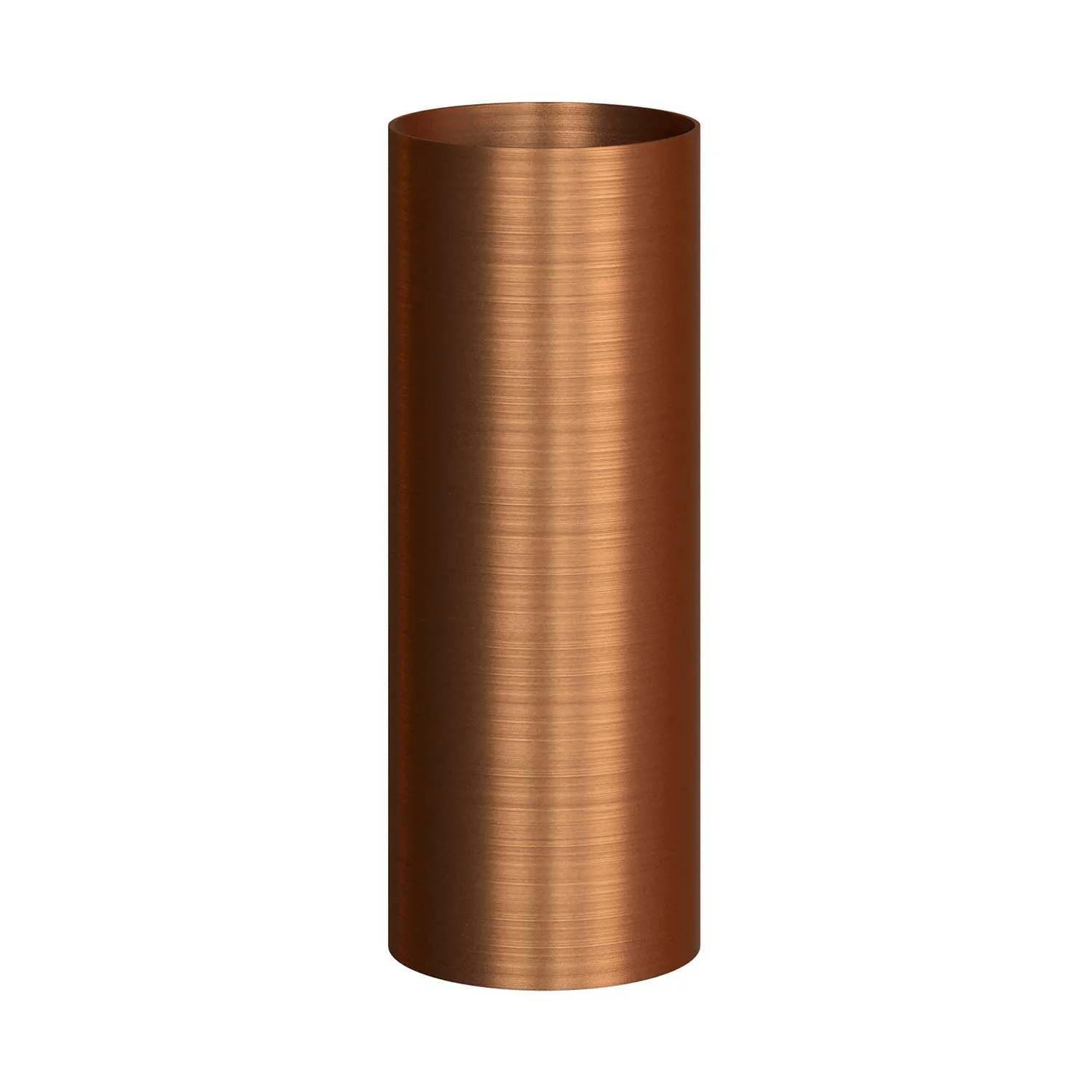 Tub-E14, Metallrohr für Strahler mit E14-Fassung und Doppelmutter – Satiniertes Kupfer - Image 4