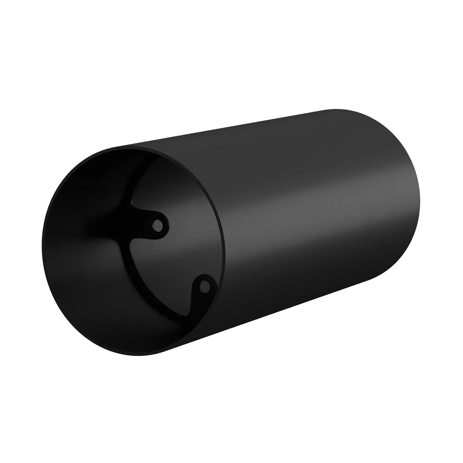 Tub-E14, Rohr aus Metall für Spot mit doppelter E14-Fassung - Schwarz - Image 3