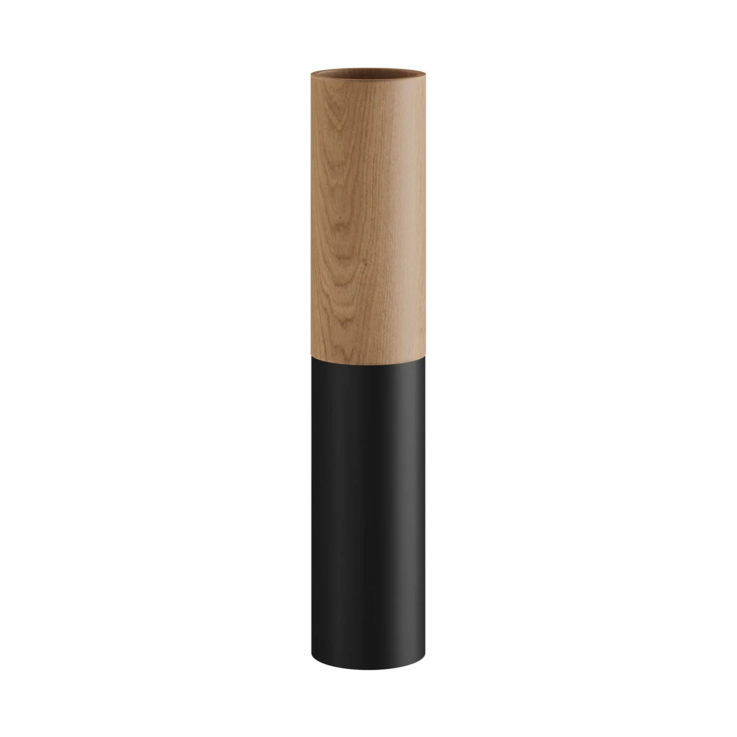 Tub-E14, Röhrchen aus Holz und Metall für Spot mit Doppelring E14-Fassung – Neutral & Schwarz - Image 3