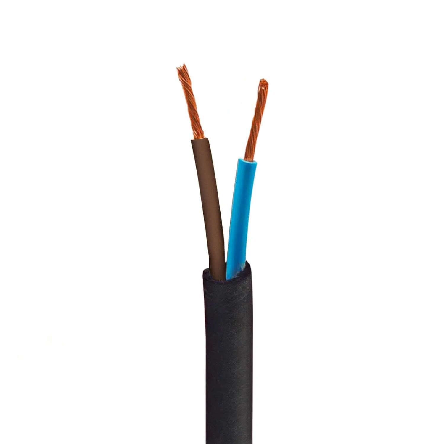 UV-beständiges Stromkabel für den Außenbereich, rund, mit schwarzem Textilgeflecht SM04 – kompatibel mit Eiva Outdoor IP65 - Image 5