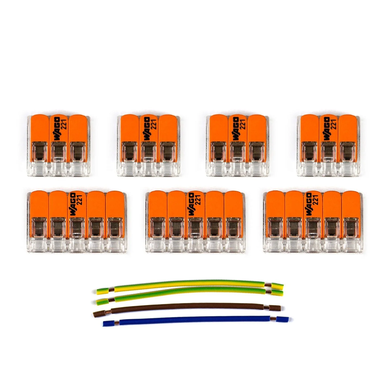 WAGO-Verbindungskit kompatibel für 3x-Kabel für 5-Loch-Baldachin