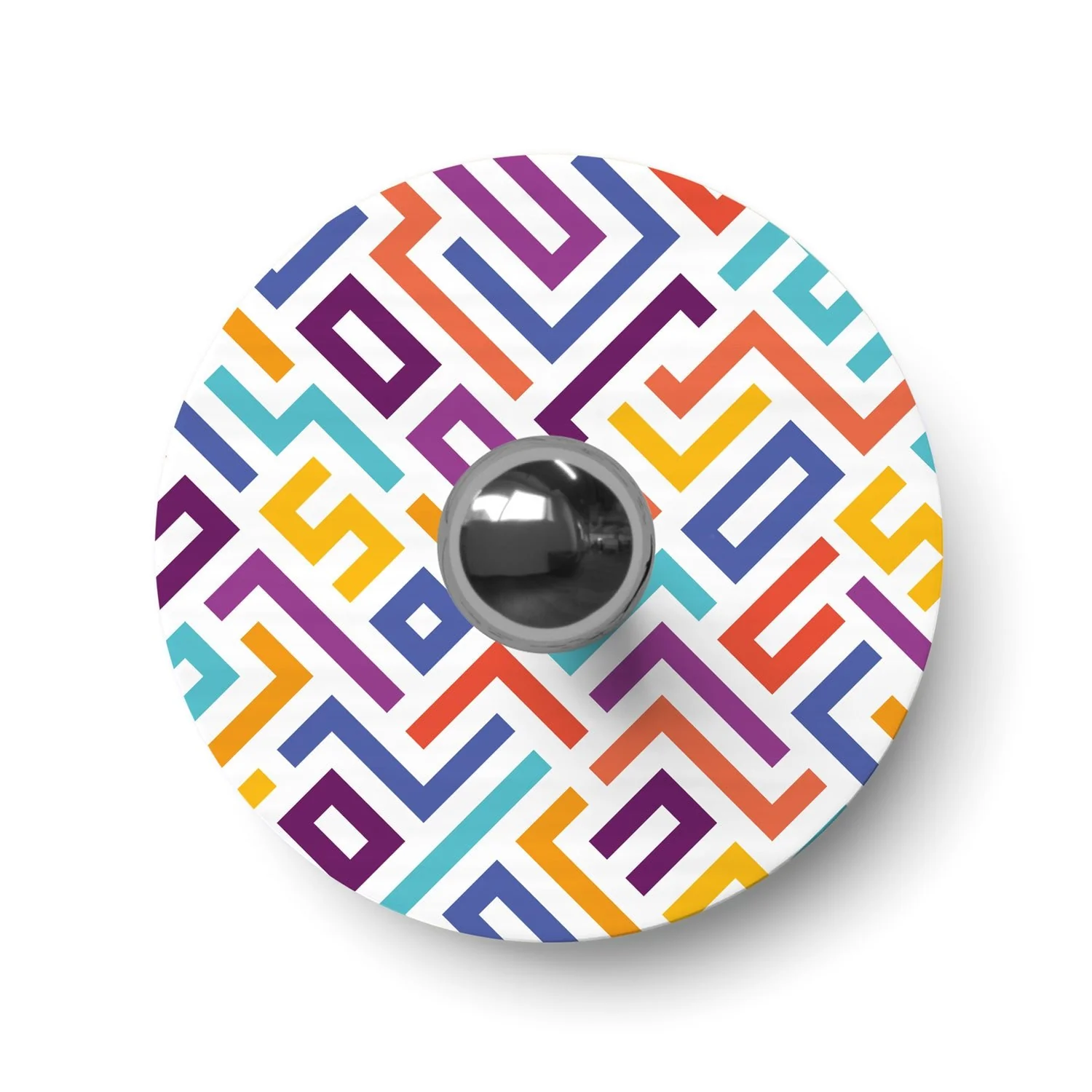 Wand- oder Deckenleuchte mit Schirm „Kaleidoscope“ Geometrie 2 mit geometrischem Design – Wasserdicht IP44 - Image 3