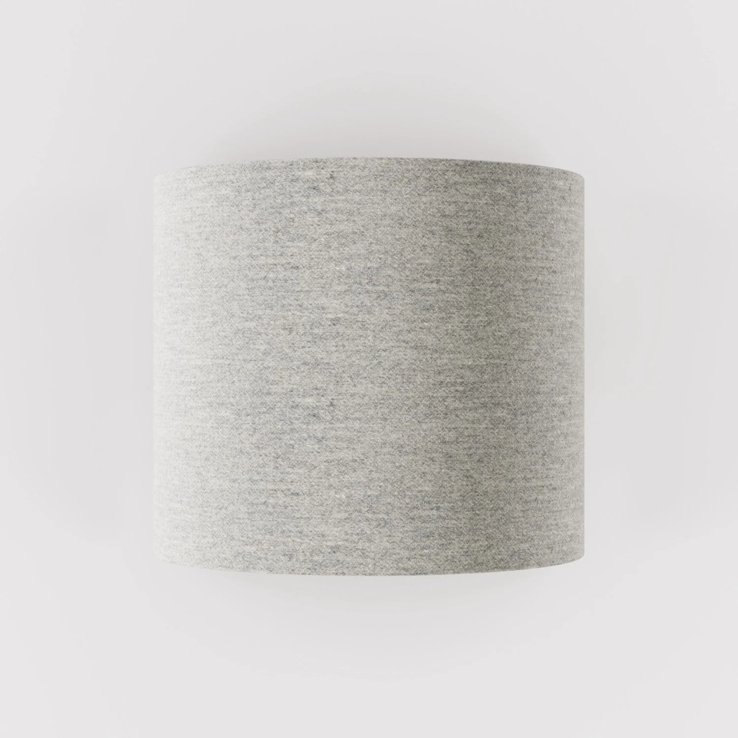 Ventola-Wandleuchte mit Stoffschirm – Made in Italy – Hellgraue Wolle - Image 3