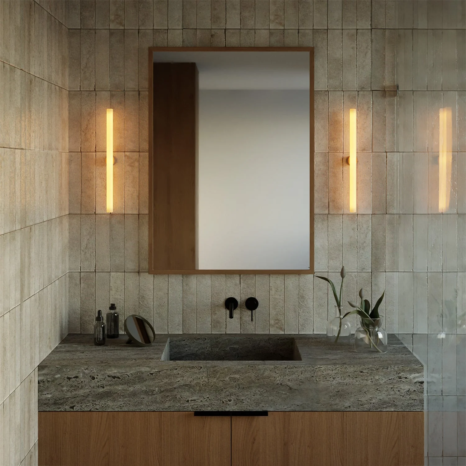Esse14-Wandleuchte oder Deckenleuchte für LED-Glühbirne S14d - Wasserdicht IP44 - Neutral - Image 2