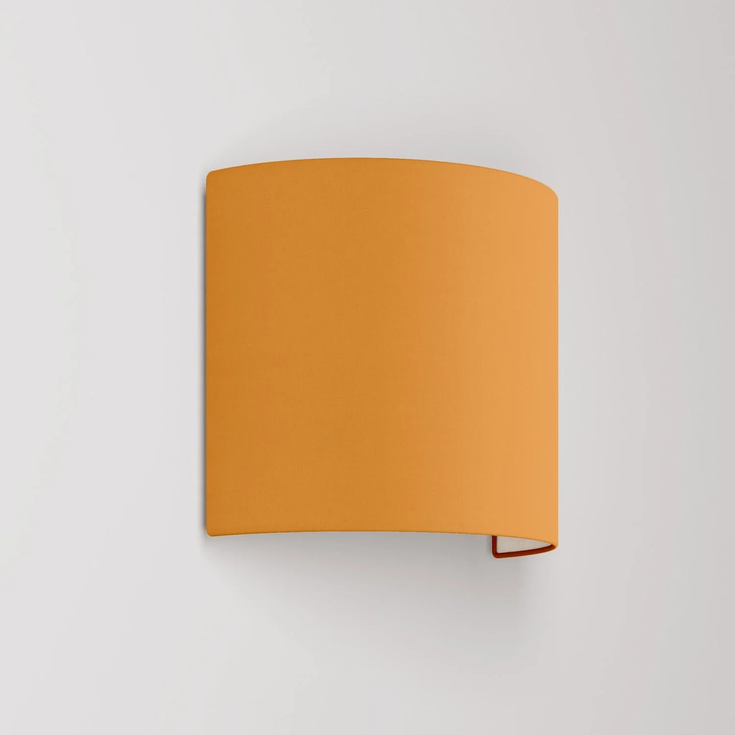 Ventola Wandleuchte mit Stoffschirm Teletta Mandarine - Made in Italy