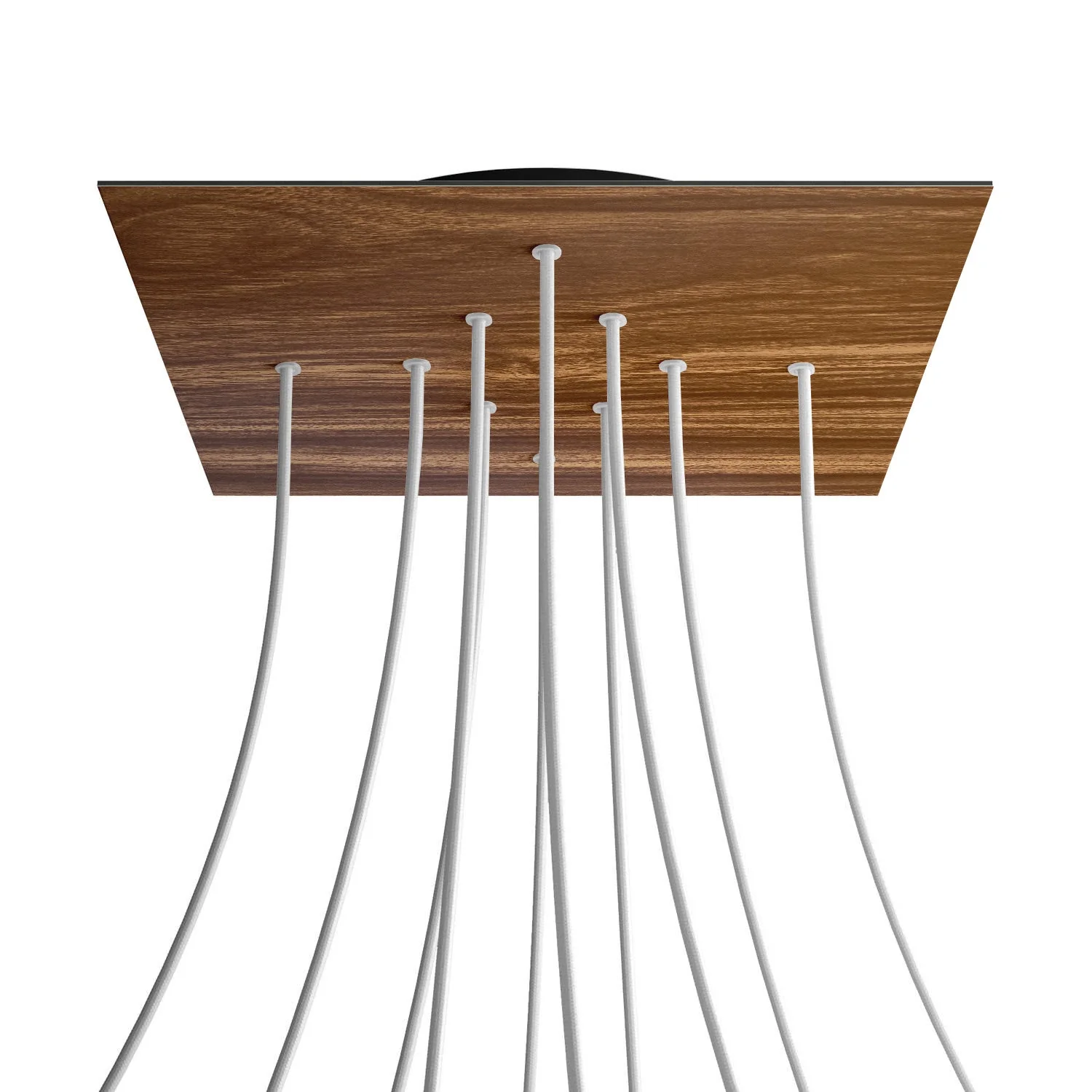 Rose-One XXL Baldachin quadratisch, 400 mm mit 10 Löchern und 4 seitlichen Löchern – Holz - Image 8