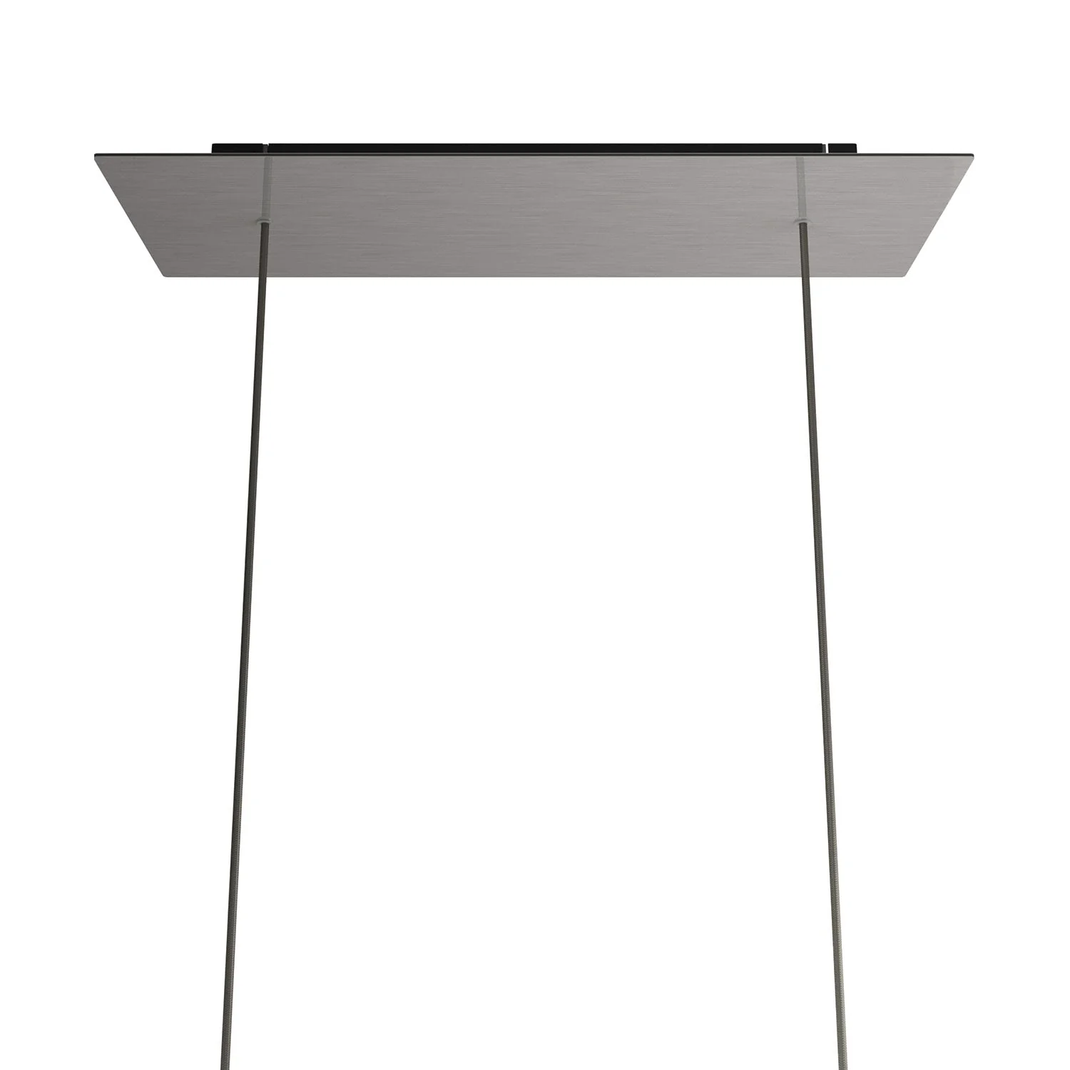 Rosone XXL Rose-One rechteckig mit 2 Löchern und 6 seitlichen Löchern, Maße 675 x 225 mm – Dibond Edelstahl satiniert - Image 7