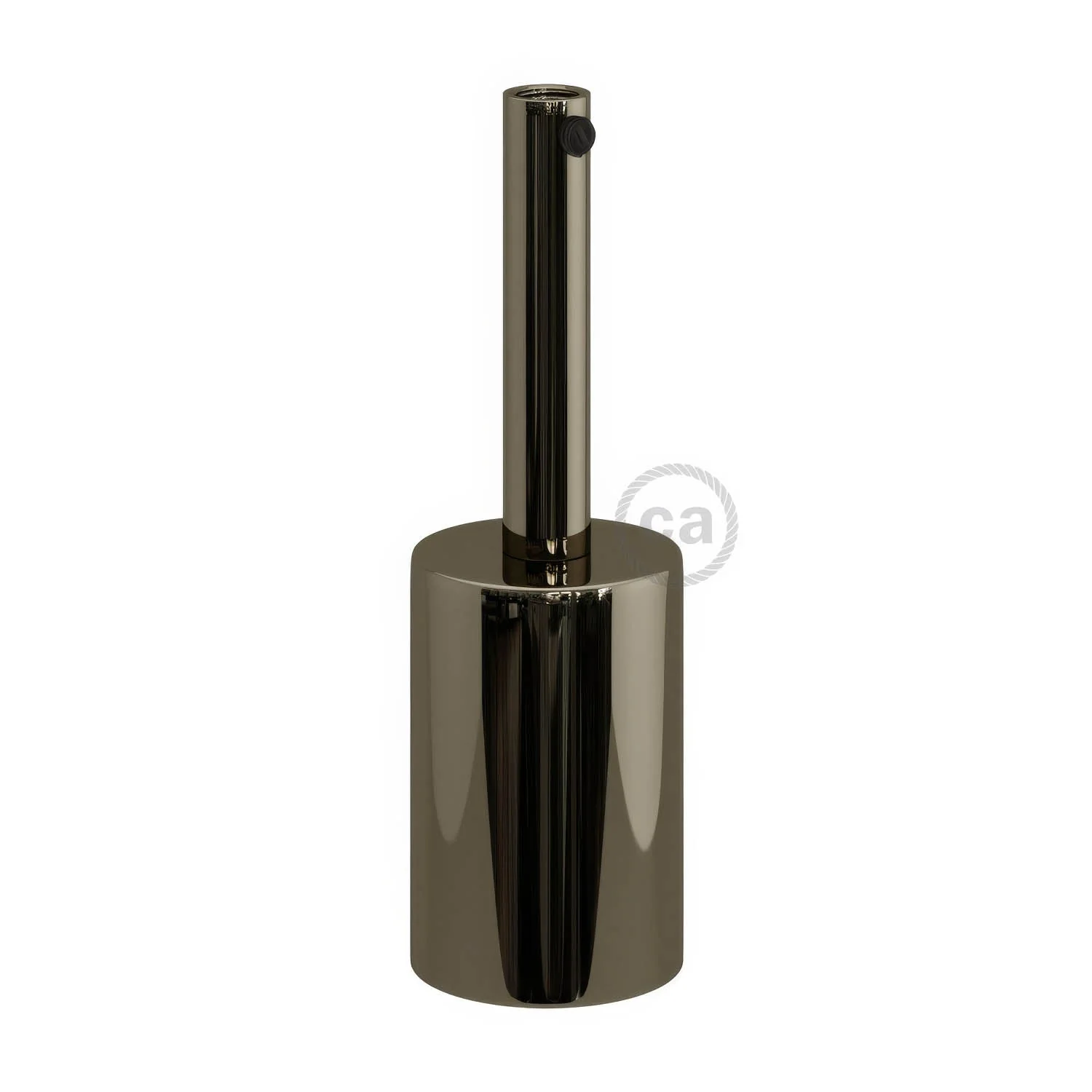 Metall-Fassungsset UL E26 zylindrisch mit 7 cm Zugentlastung – Black Pearl - Image 3
