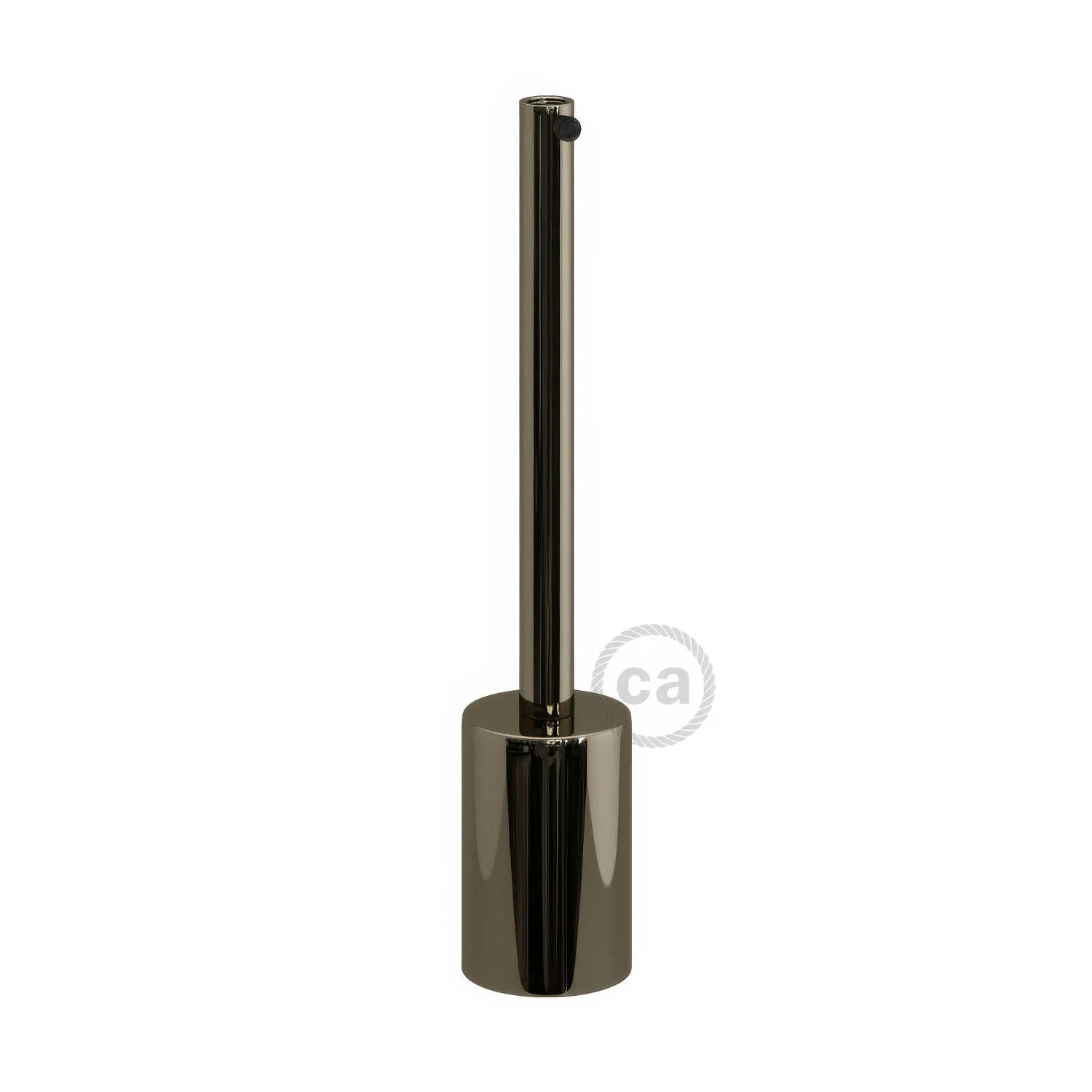 Zylindrisches Metall-UL-E26-Lampenfassungsset mit 15 cm Zugentlastung – Black Pearl - Image 3